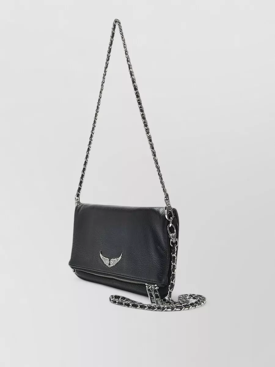 Zadig & Voltaire Rock Leather Shoulder Bag