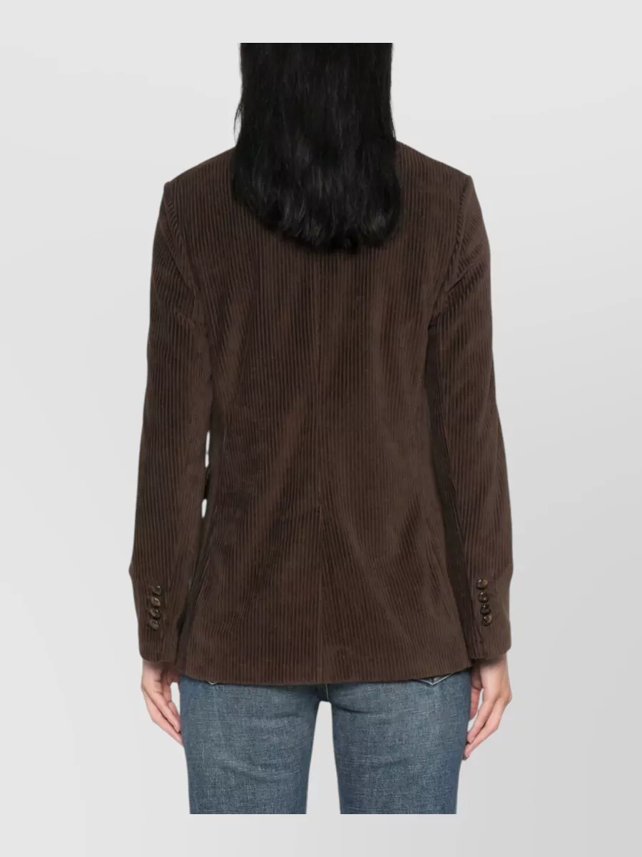 Circolo 1901 Corduroy Double-Breasted Blazer
