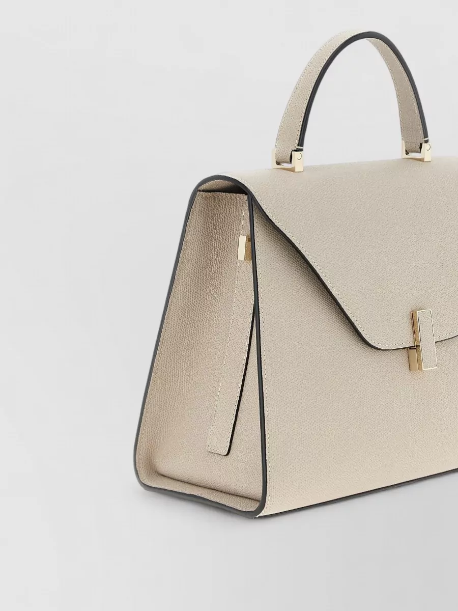 Valextra Iside Large Shoulder Bag Top Handle Strap