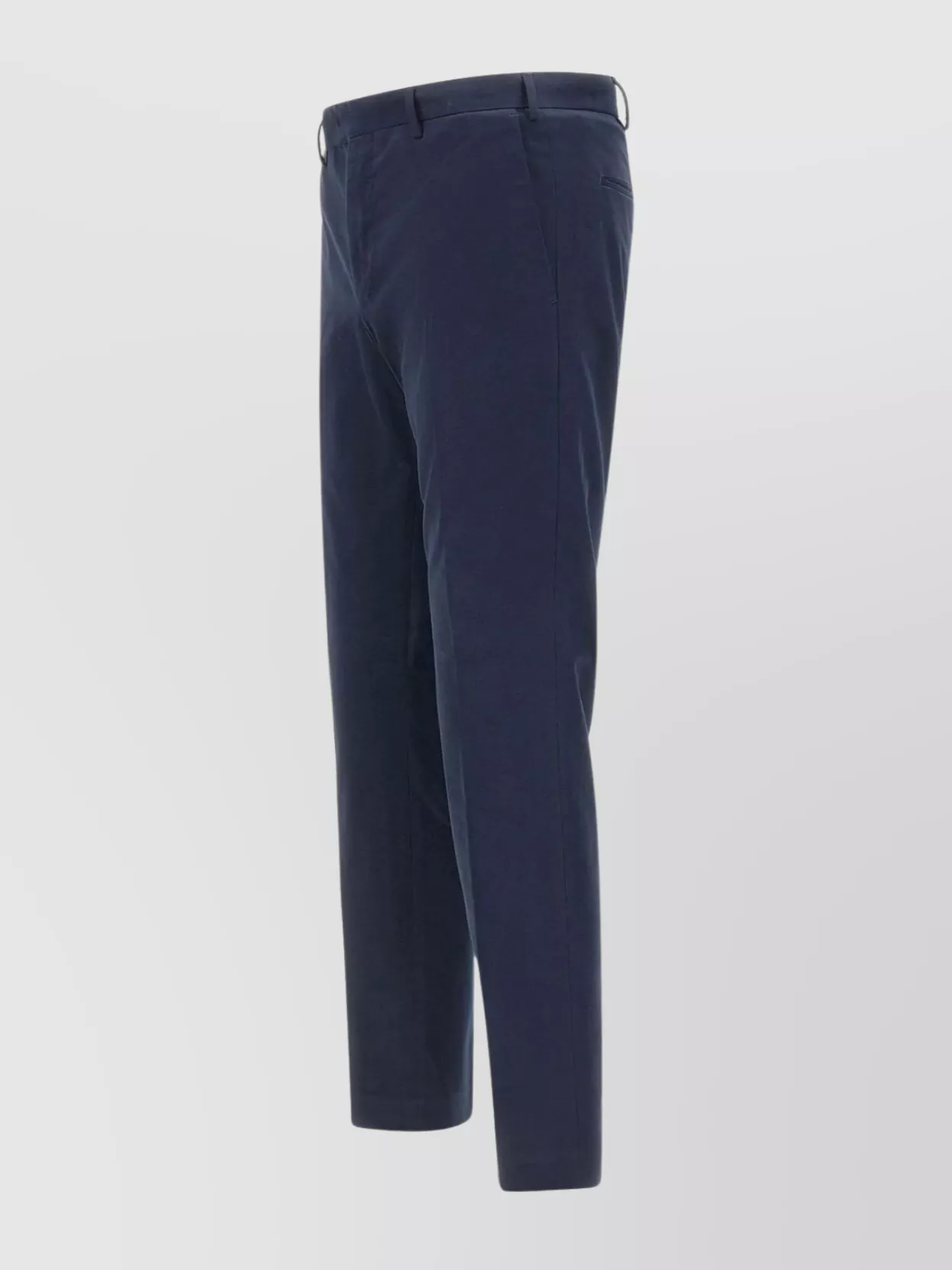 Pt Torino Tailored Trousers With Belt Loops And Pockets