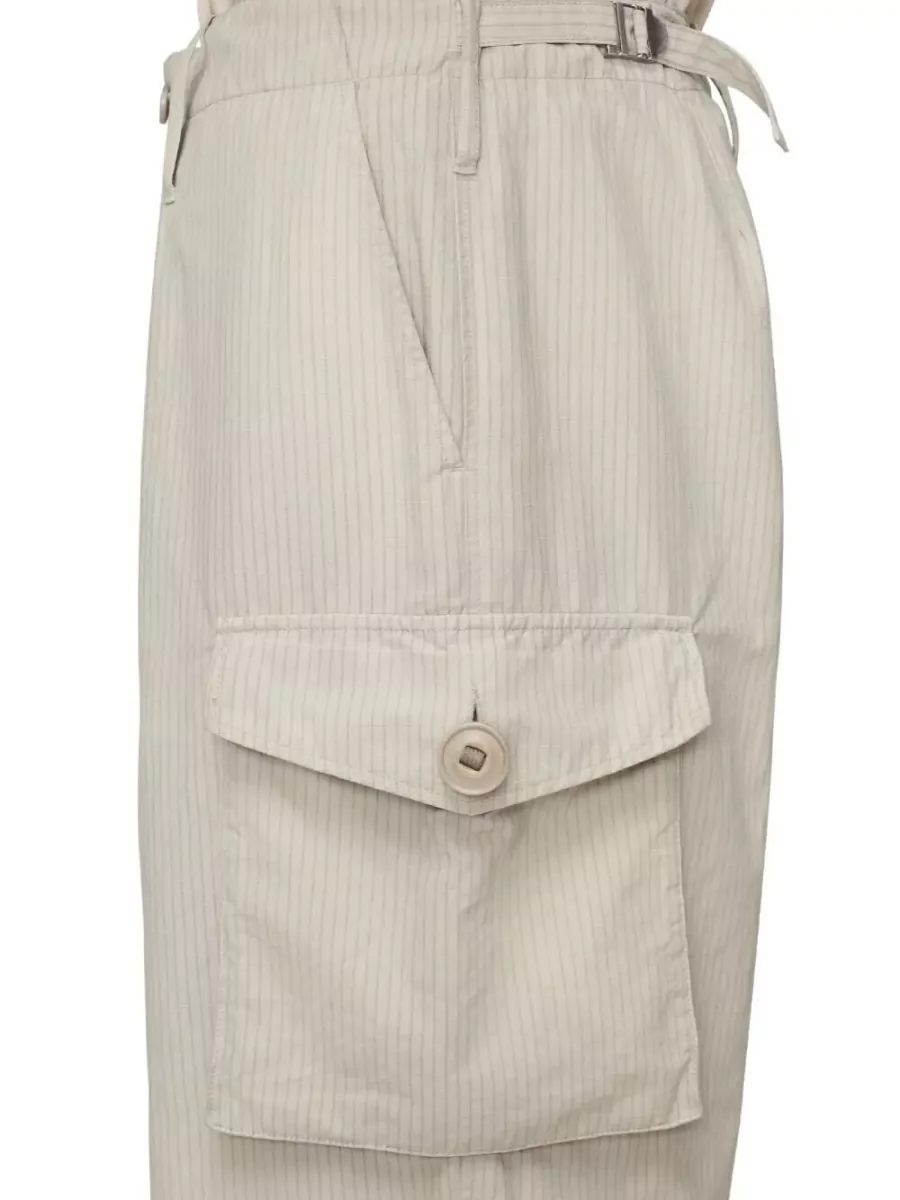 Maison Margiela Pinstripe Cargo Trousers