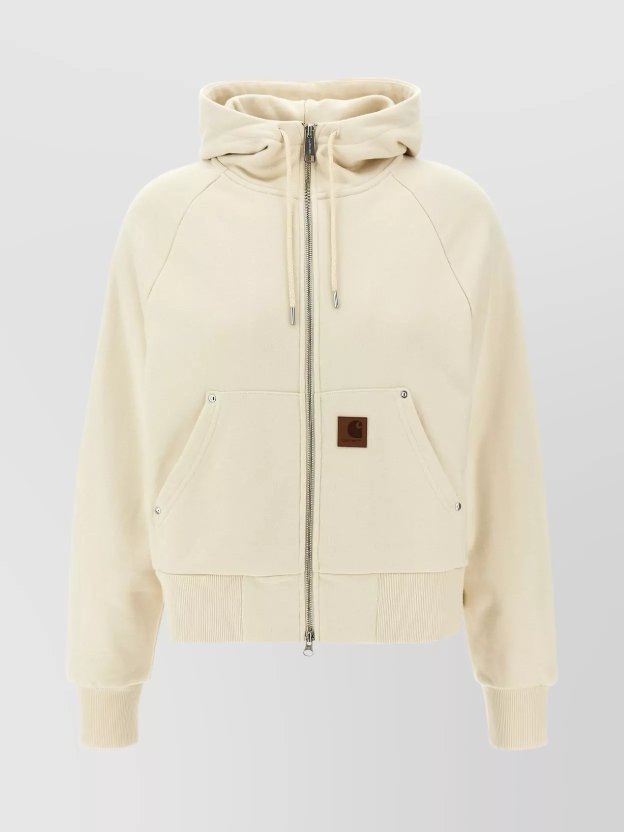 Carhartt Eldon Sweatshirt Beige In Gray