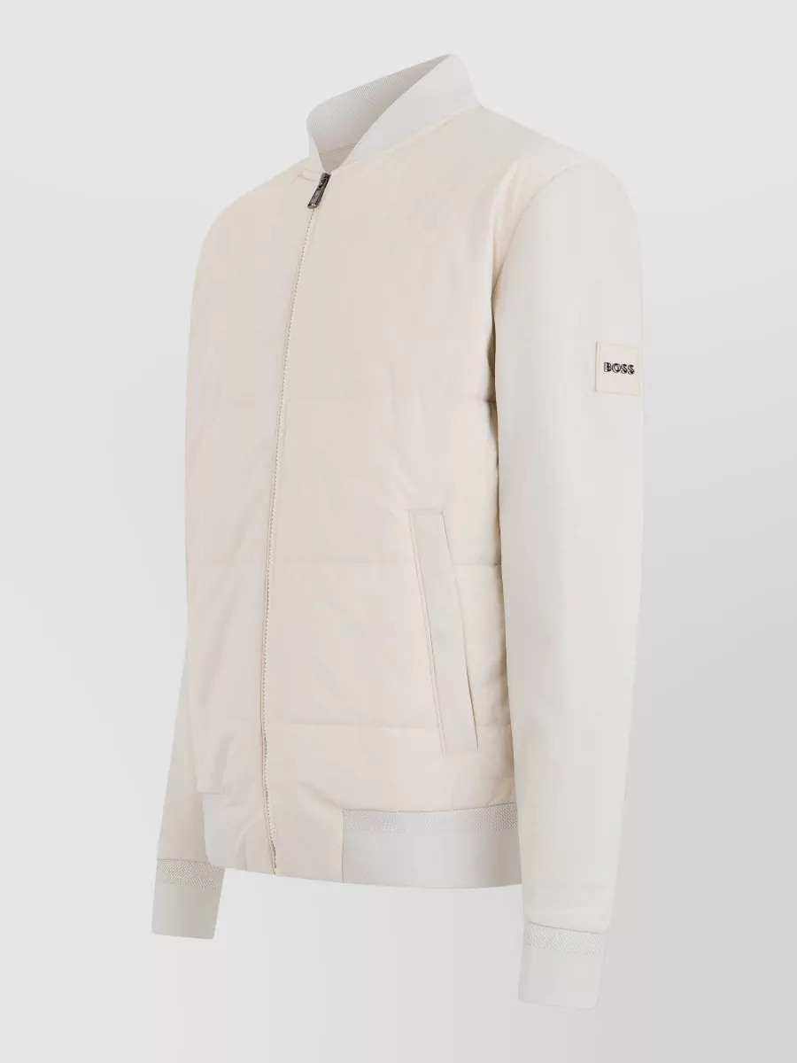 Boss Cotton Blend Puffer Jacket