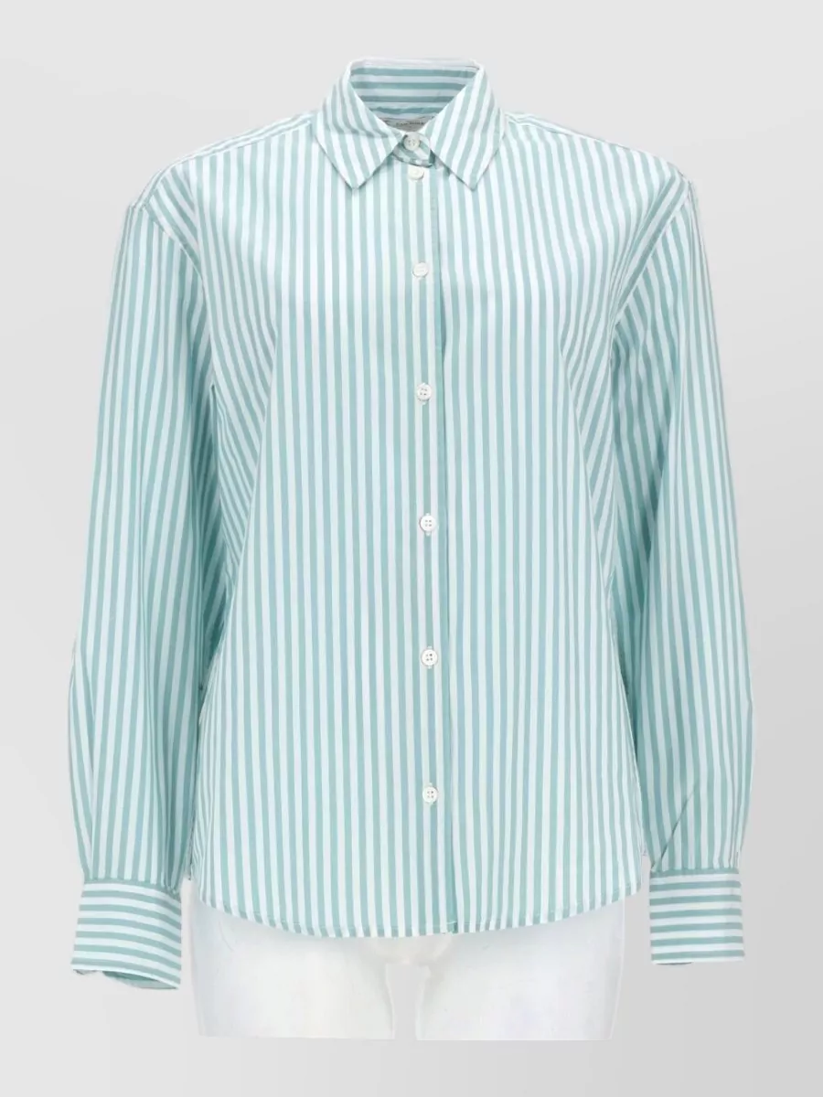 Mc2 Saint Barth Striped Cotton Shirt