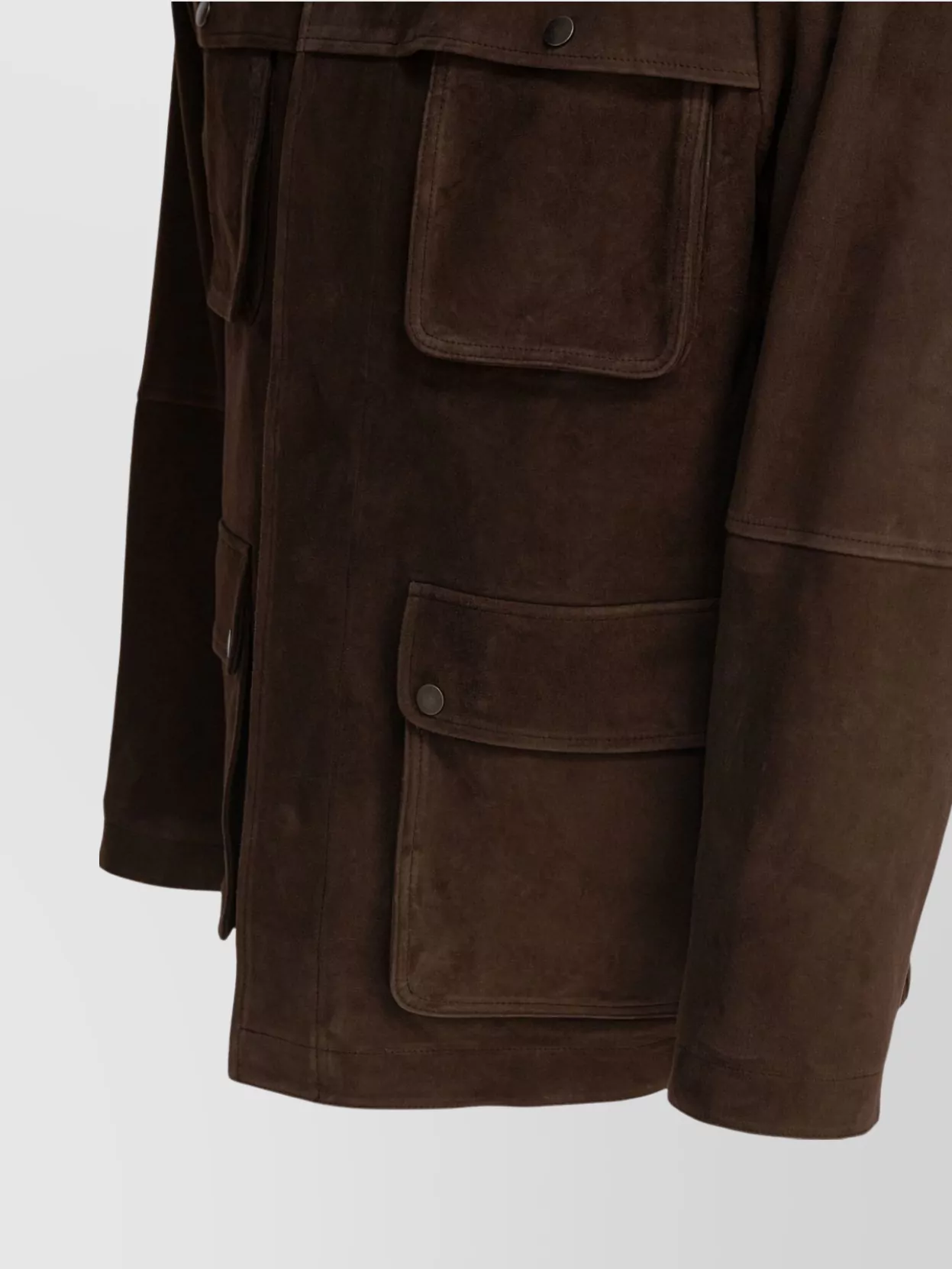 Vince Collared Flap Pockets Long Sleeves Jacket