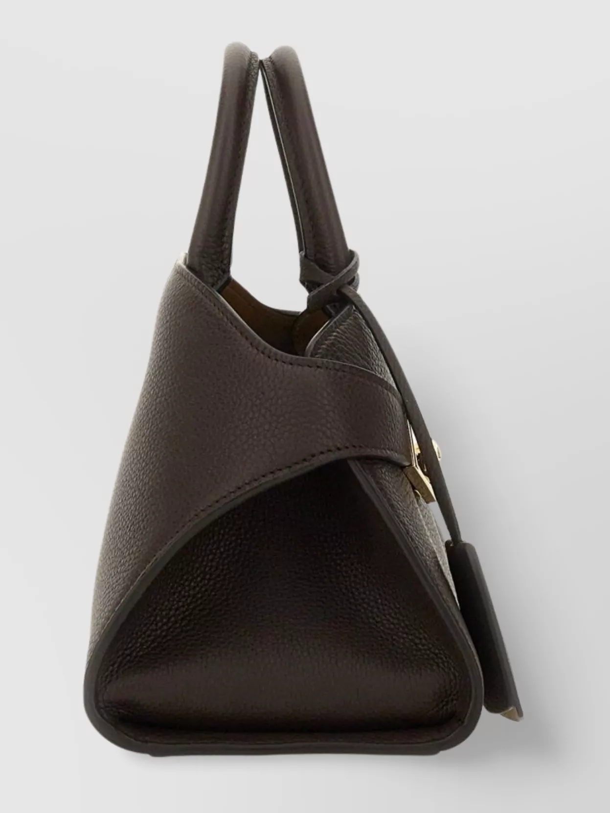 Ferragamo Detachable Strap Top Handle Gold-Tone Hardware