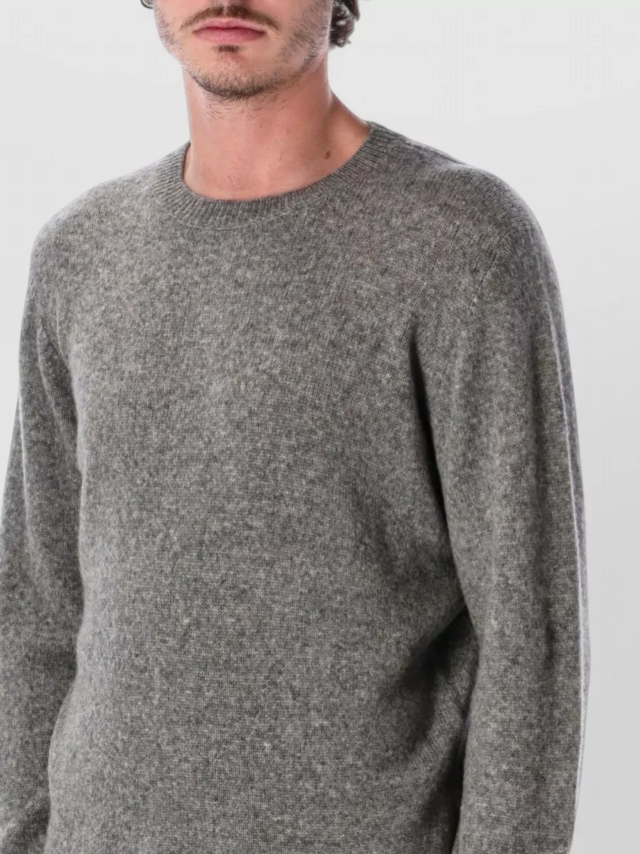Roberto Collina Merino Wool And Baby Camel Crew Neck Jumper