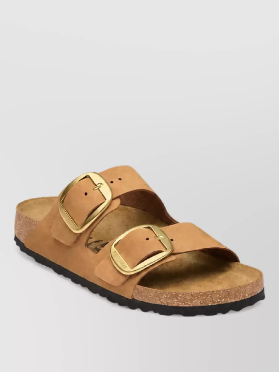 Birkenstock Leather Flat Sandals