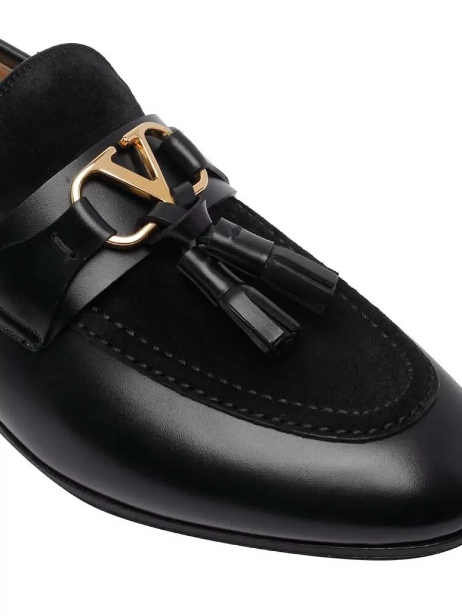 Valentino Garavani Leather Monk Shoes