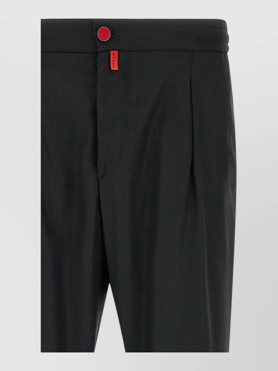 Kiton wool chino shorts