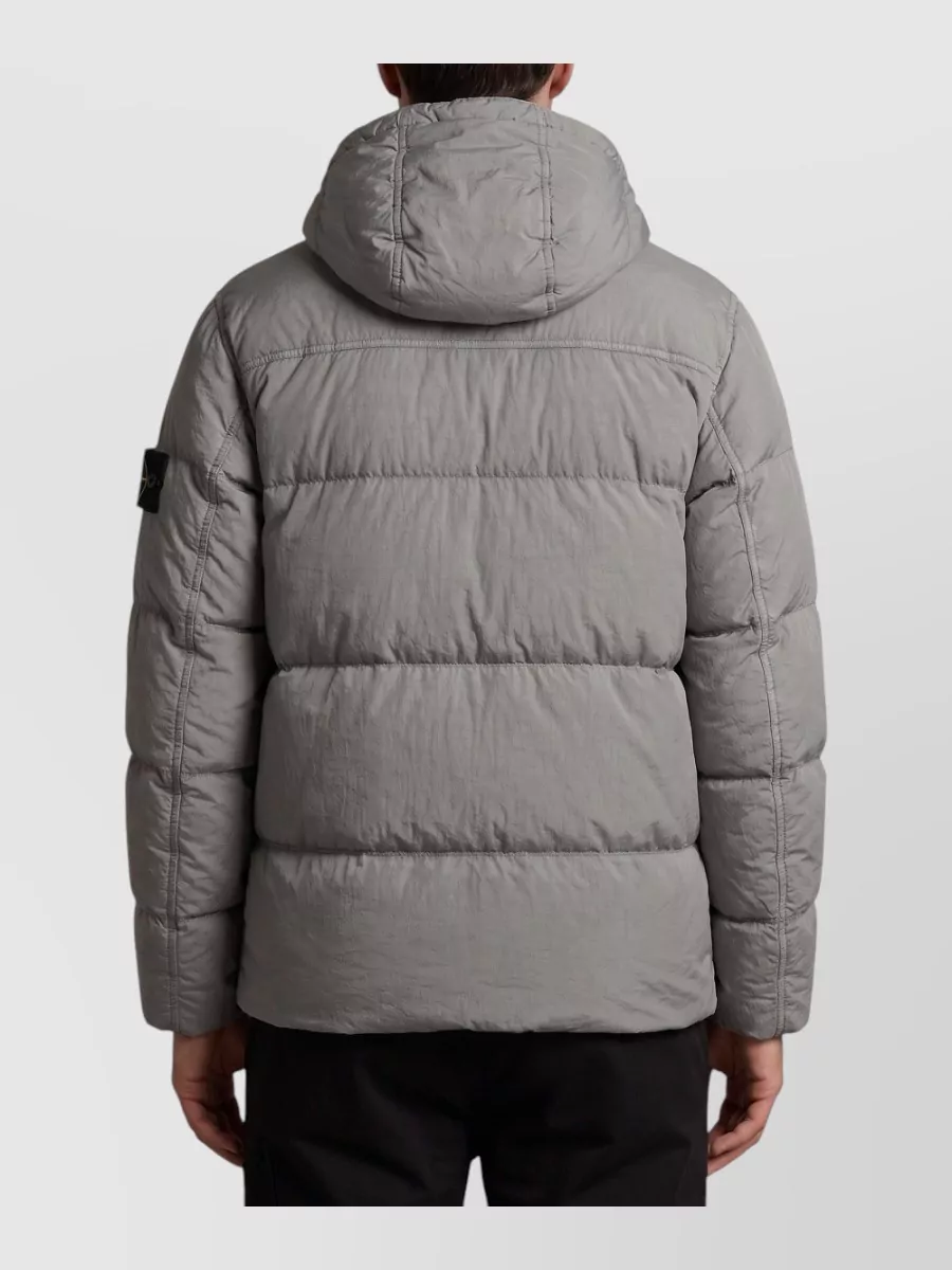 Stone Island Down Hooded Puffer Jacket