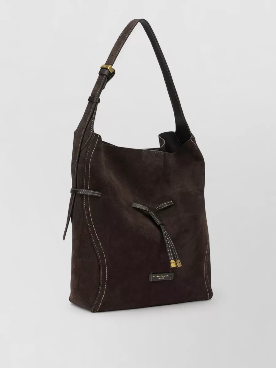 Gianni Chiarini Leather Bucket Bag