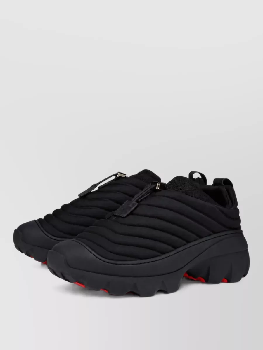 Christian Louboutin neoprene slip-on sneakers