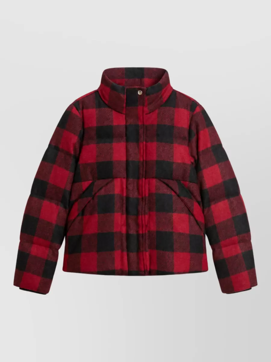 Woolrich wool puffer jacket
