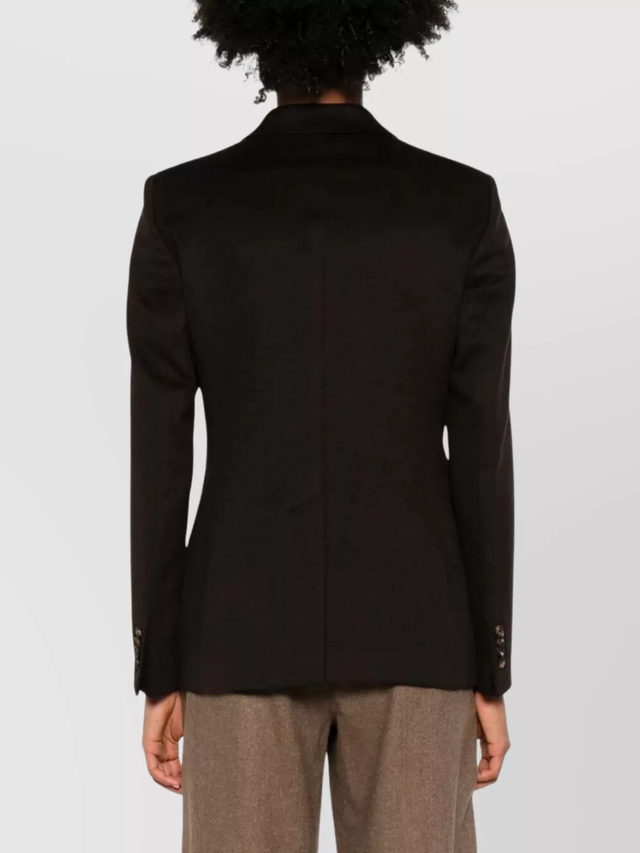 Tagliatore Parisian Style Blazer Pockets In Brown