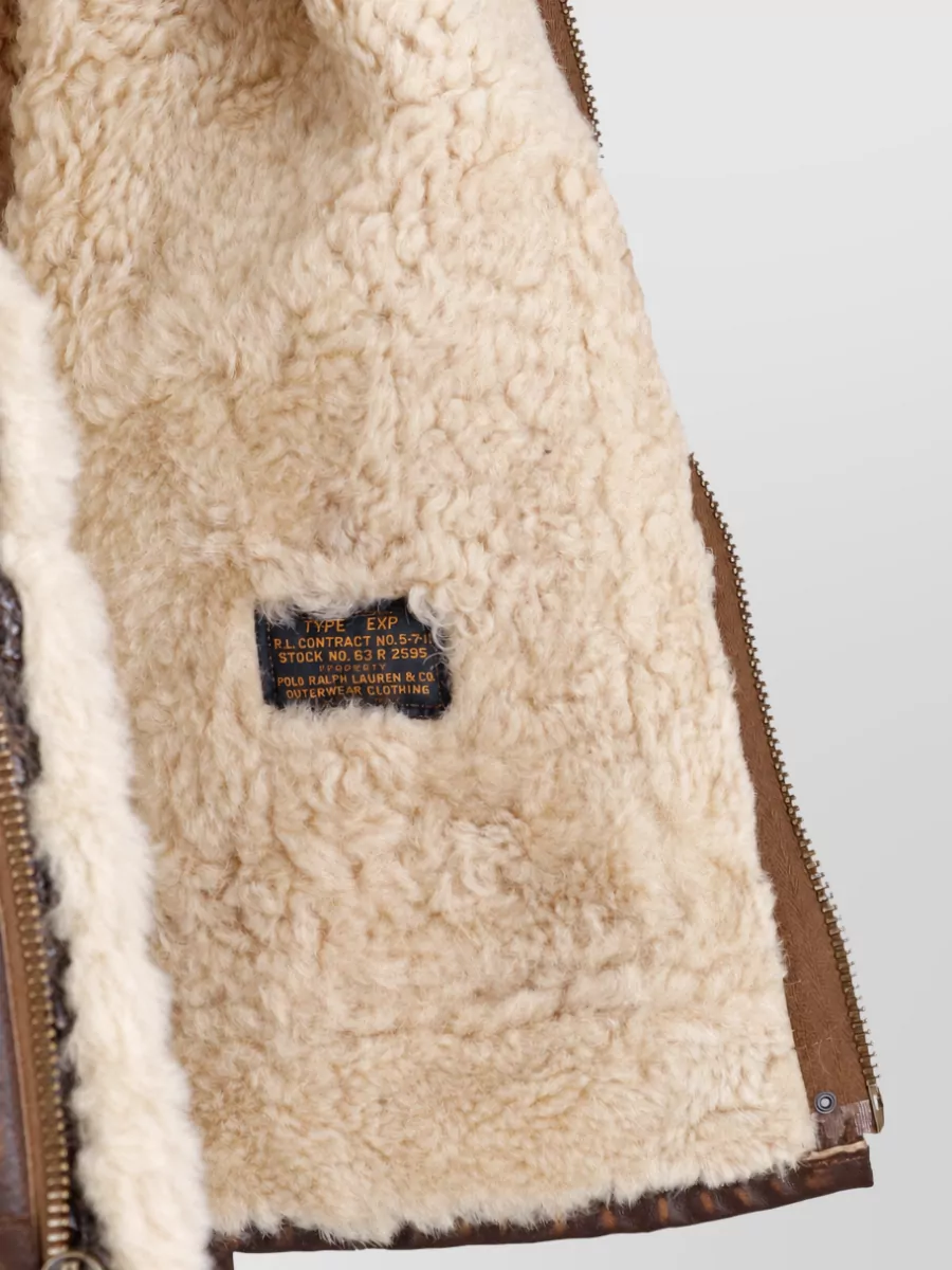 Polo Ralph Lauren Leather Coat