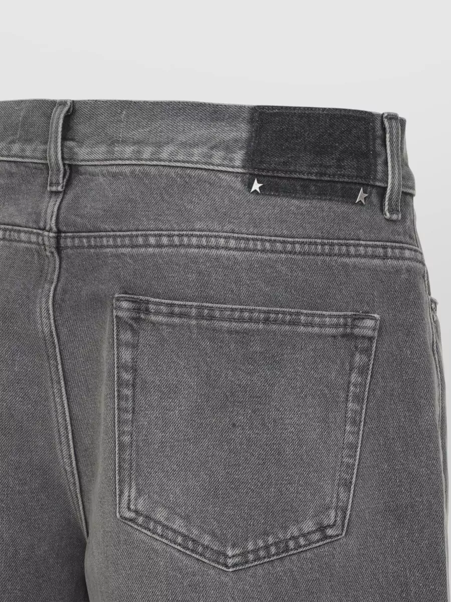 Golden Goose Wide Leg Trousers Five Pocket Belt Loops