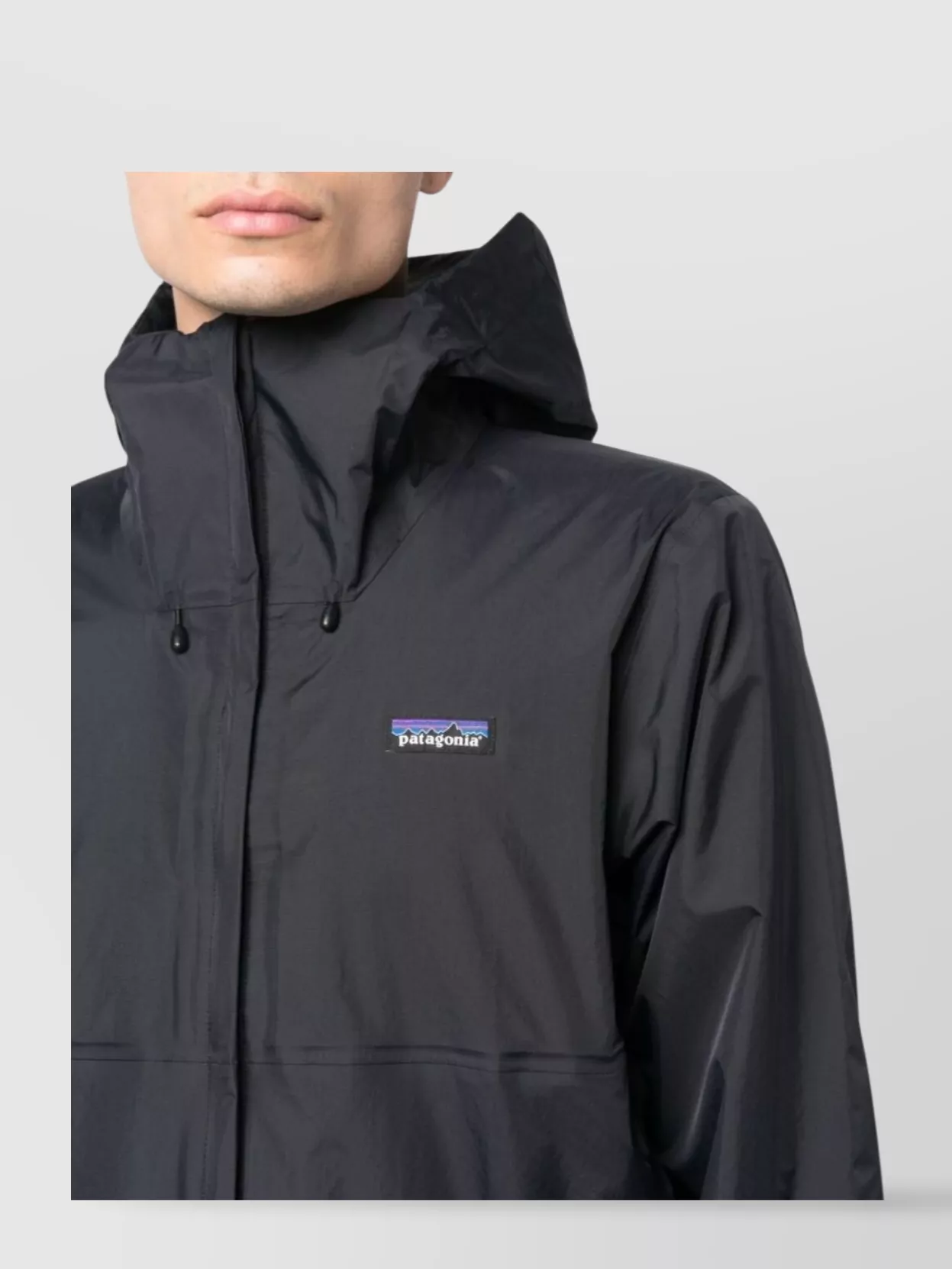 Patagonia Nylon Hooded Rain Jacket