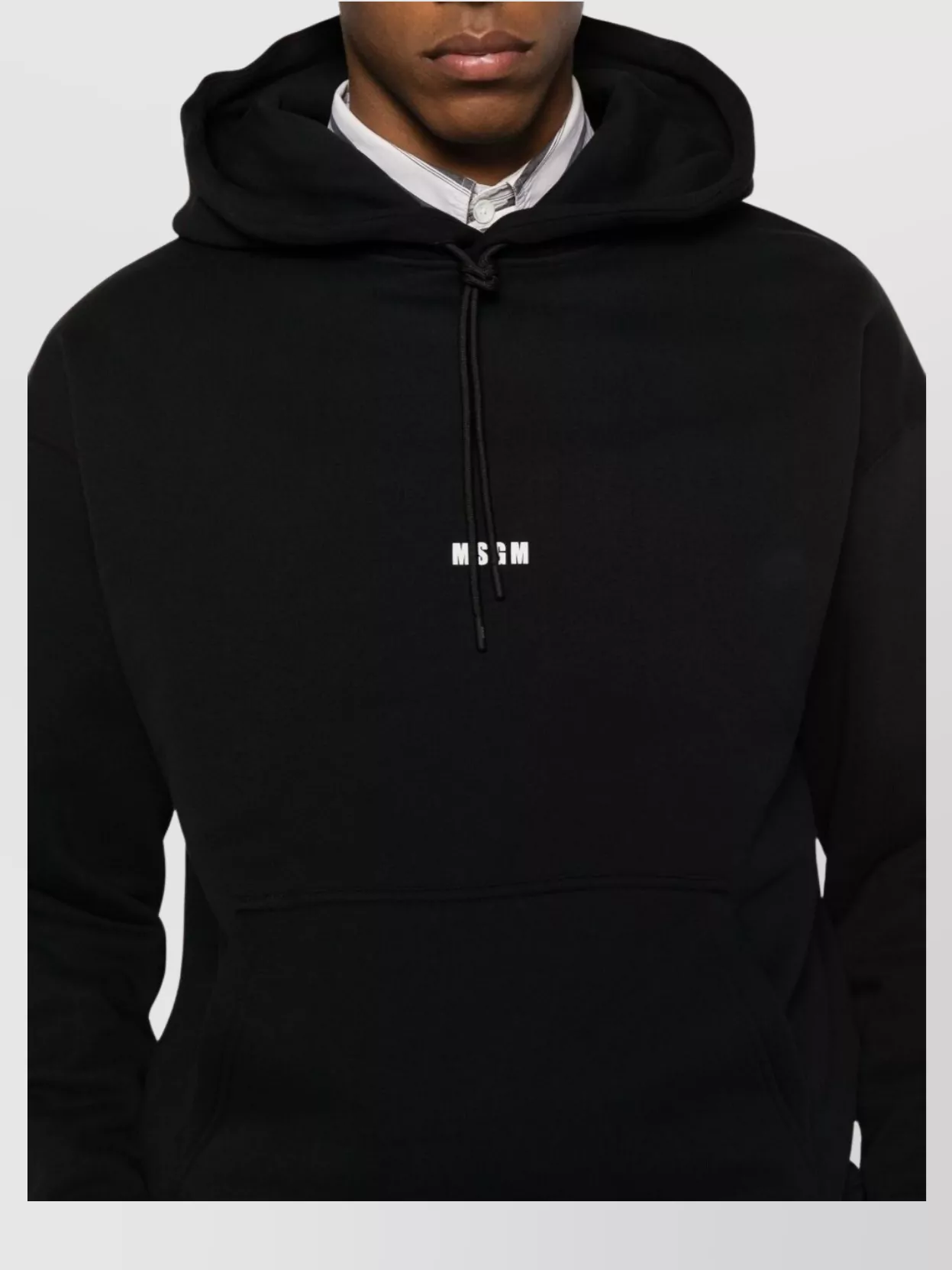 Msgm Hooded Sweatshirt Featuring Kangaroo Pocket