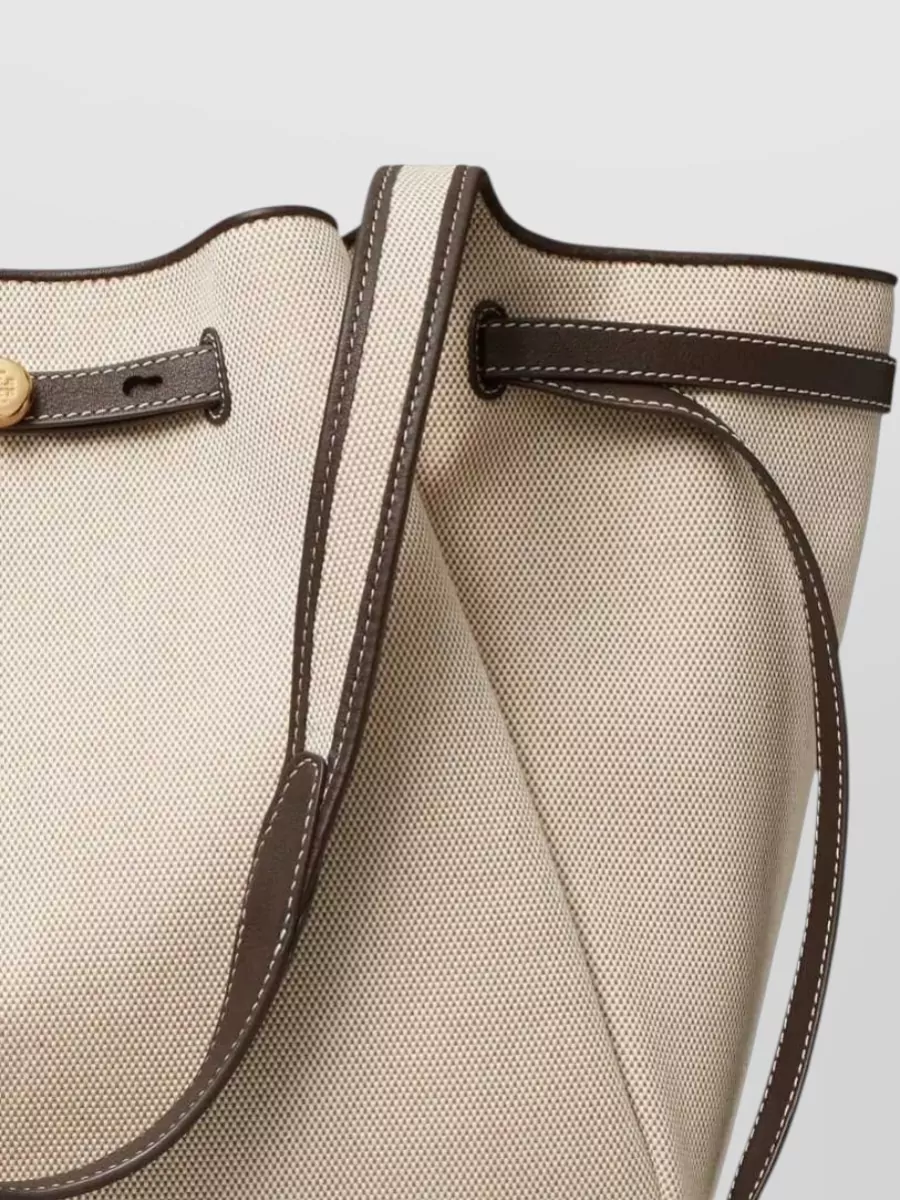 Tory Burch Romy Canvas Tote Bag
