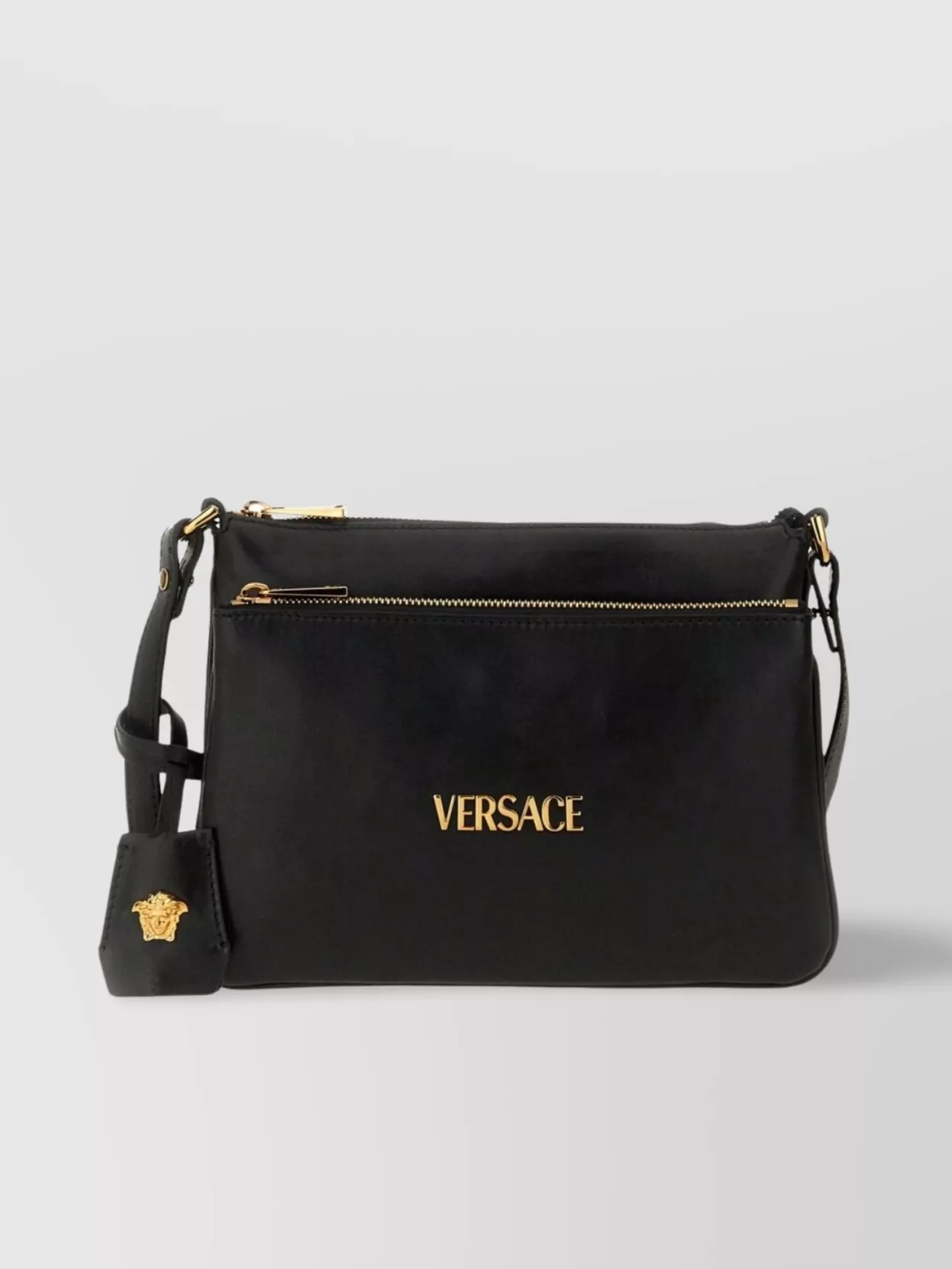 Versace Bag Adjustable Strap External Pocket
