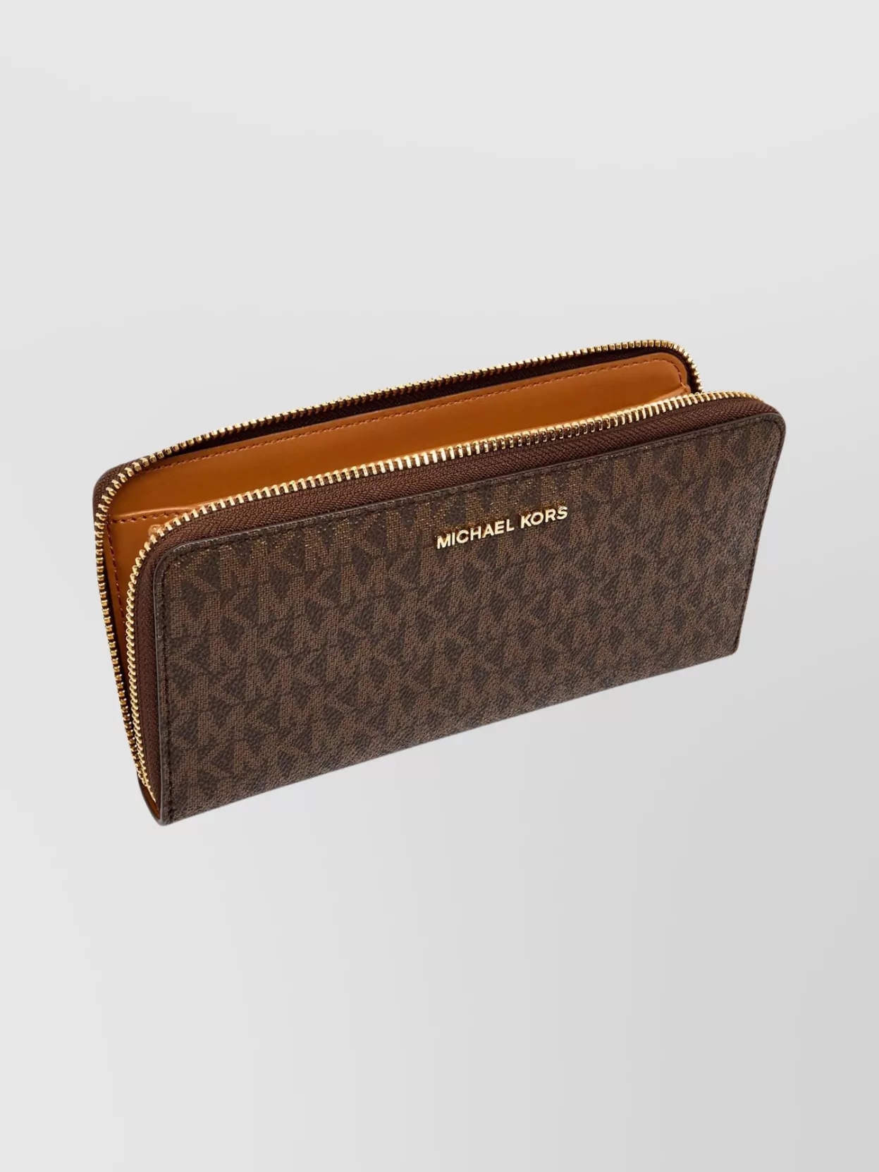 Michael Kors Wallet With Gold-Tone Hardware And Slim Design