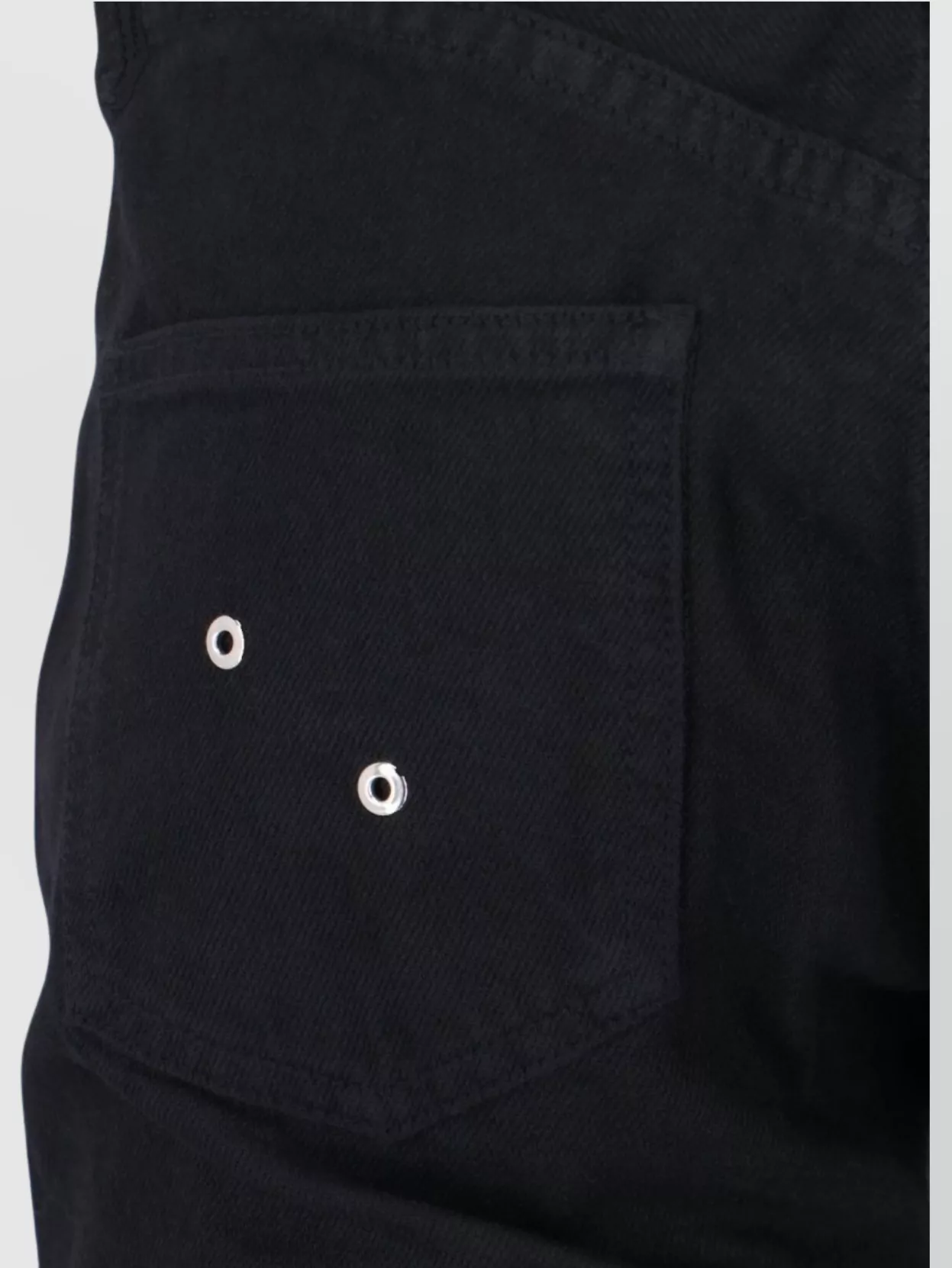 Ludovic De Saint Sernin Straight Trousers With Eyelet And Back Pocket