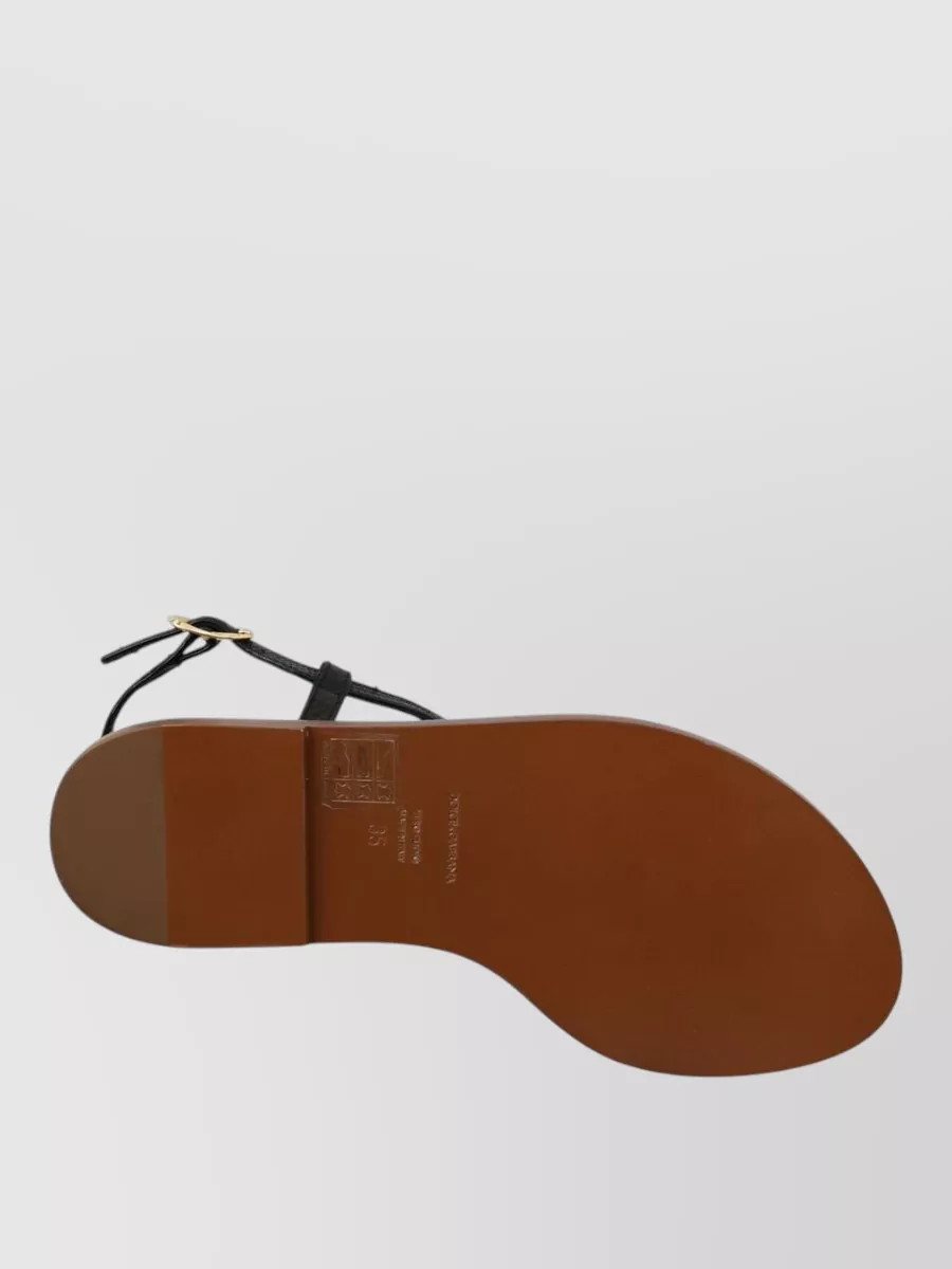Dolce&Gabbana Leather Embellished Sandals