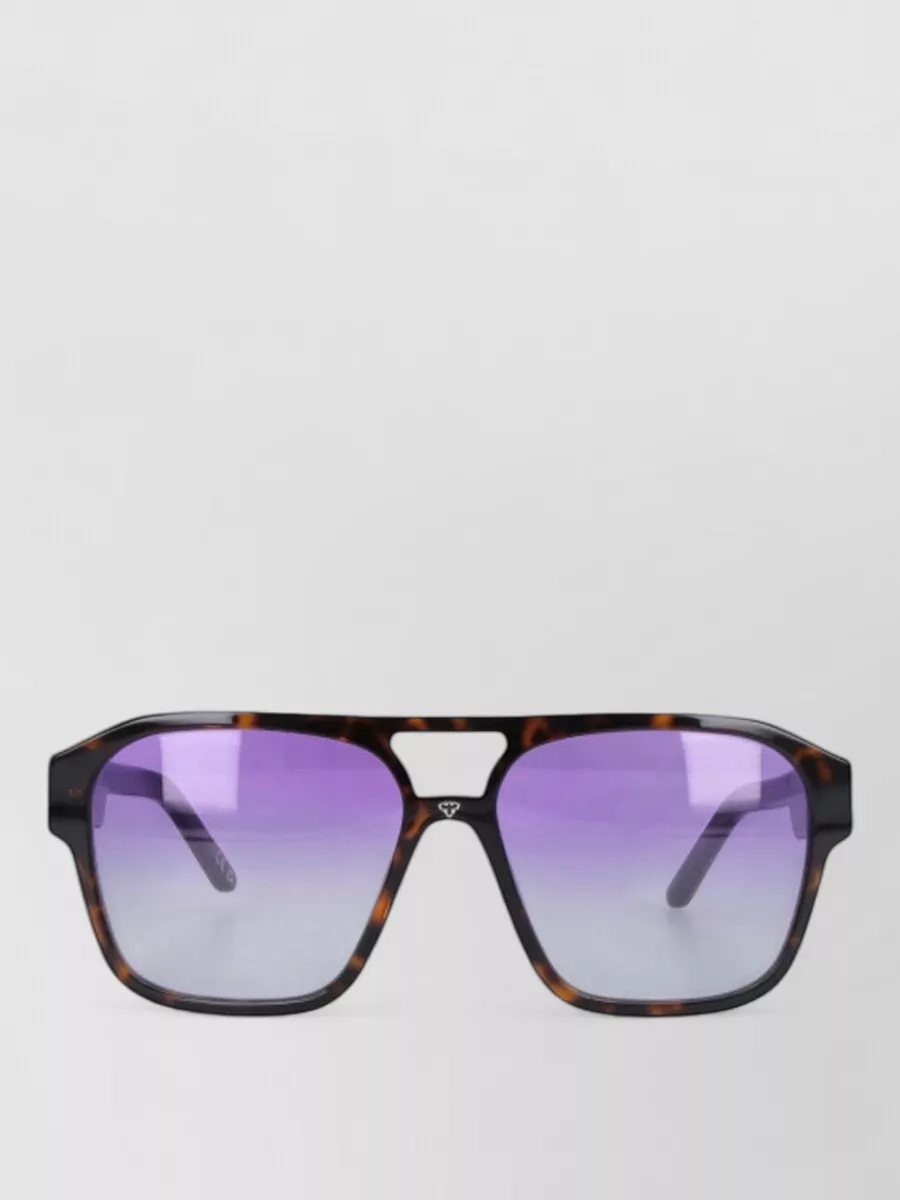 Facehide acetate sunglasses