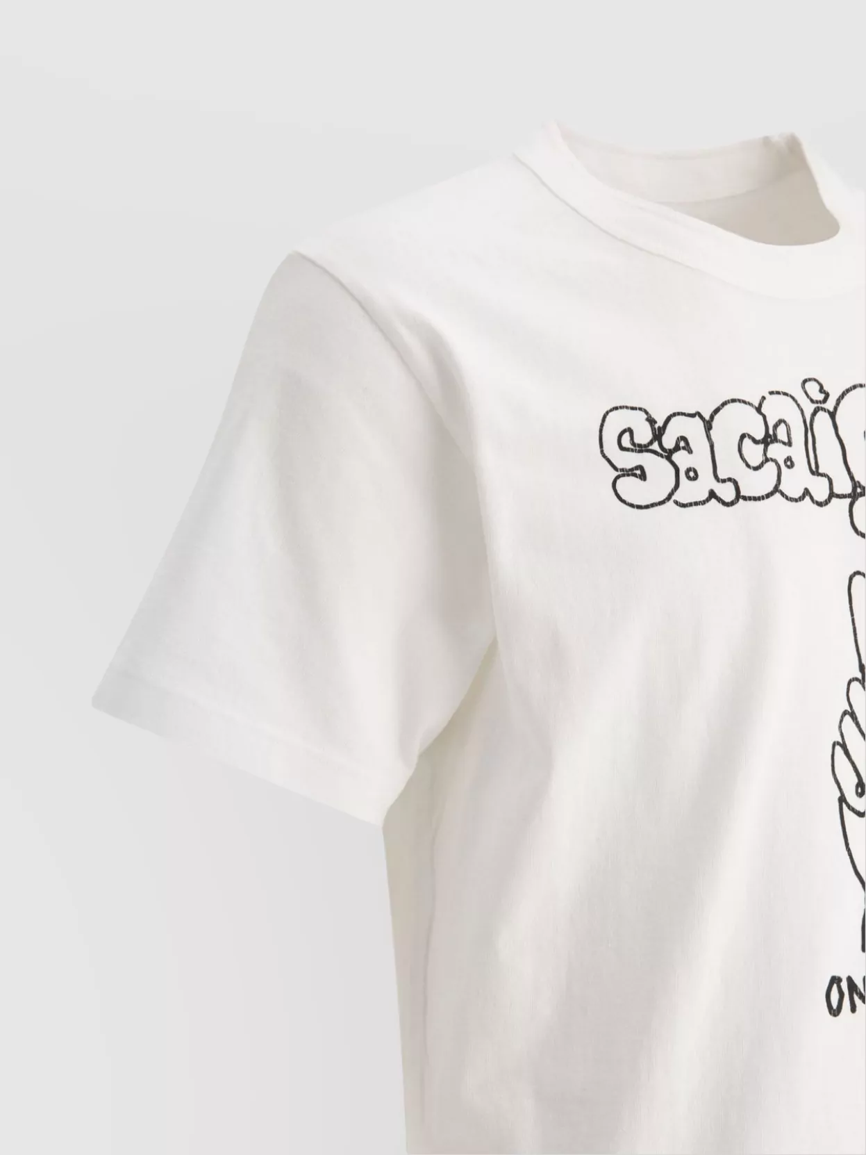 Sacai "Gonzaga" Crew Neck T-Shirt