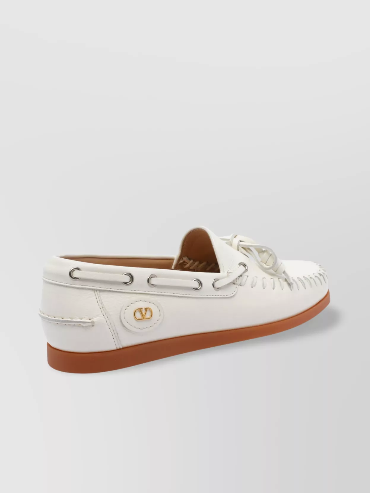 Valentino Garavani Loafers With Round Toe And Suede Upper
