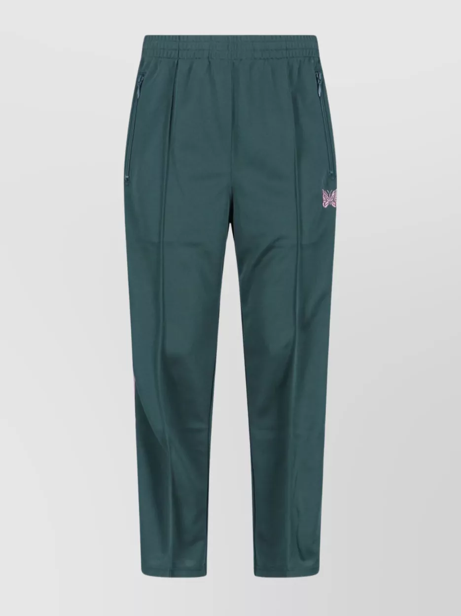 Needles Straight Trousers With Elastic Waistband And Pocket