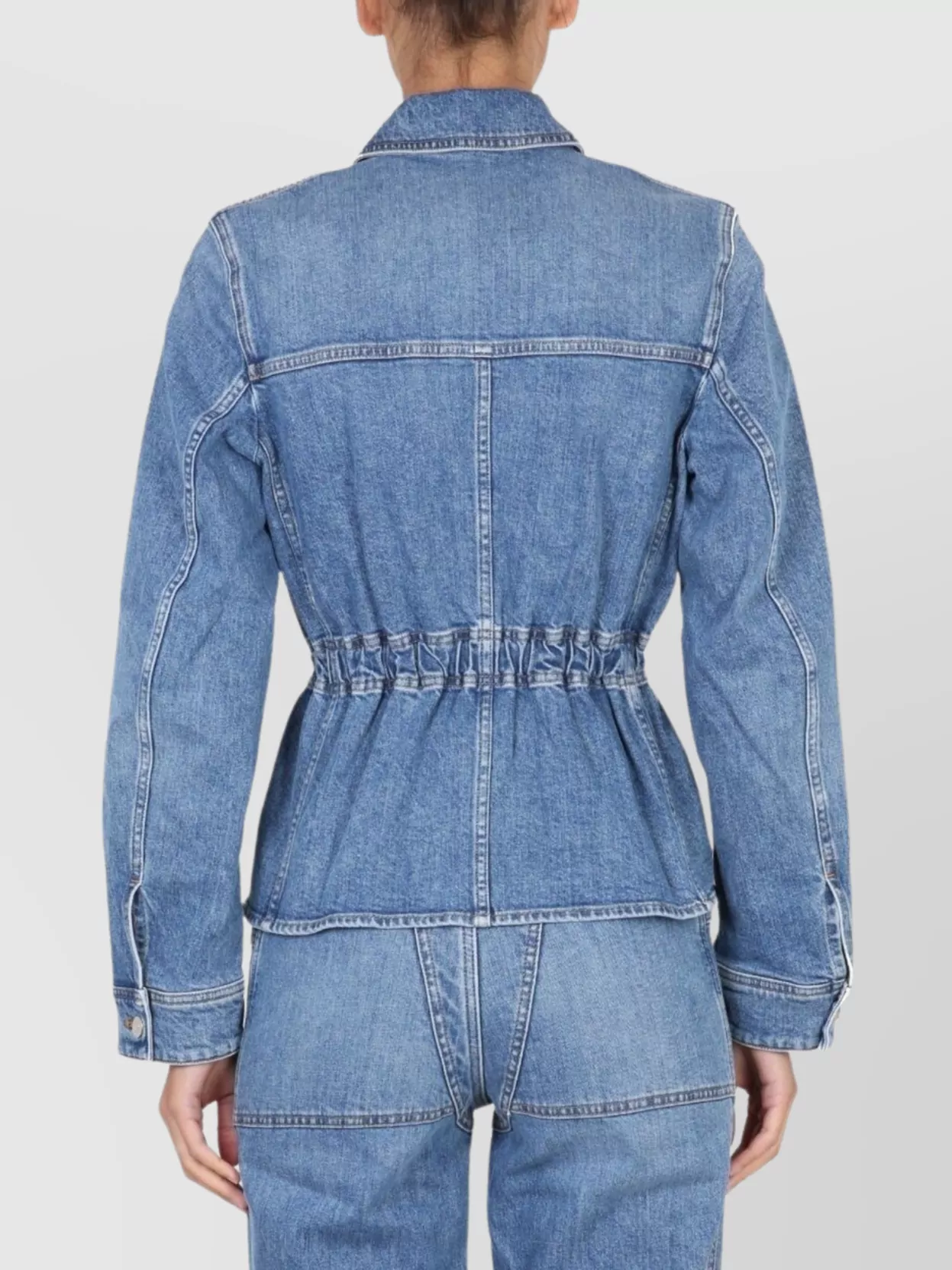 Stella Mccartney Denim Jacket Chest Pockets