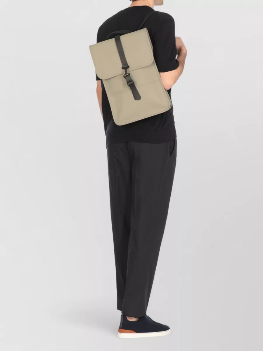 Rains Urban Backpack Unisex Design Waterproof Fabric