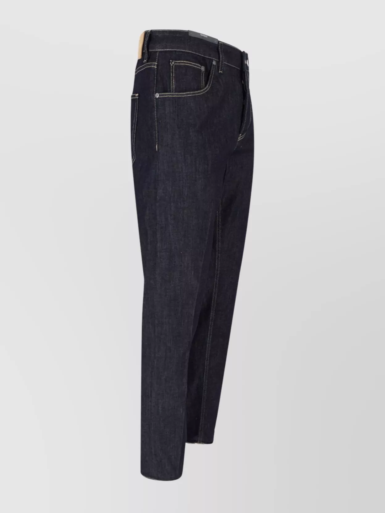 Pt Torino Straight Leg Trousers With Belt Loops