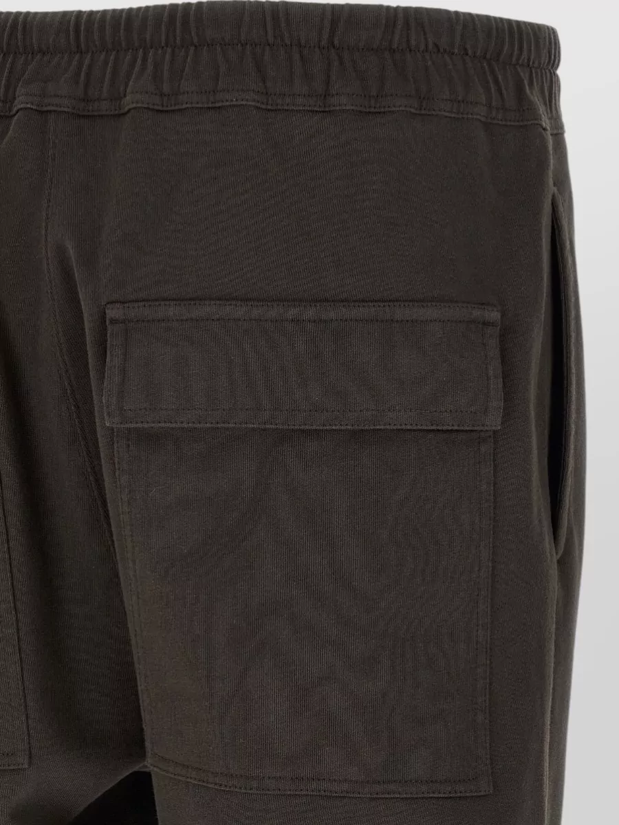 Rick Owens Moncler Jogger Trousers Embroidered Pockets