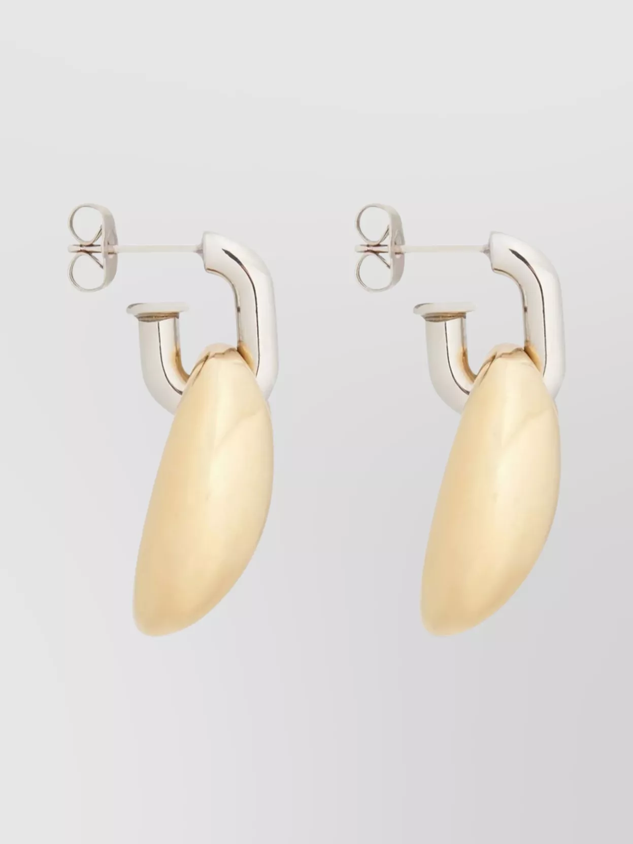 Paco Rabanne 'Chunky Eight' Hoop Earrings