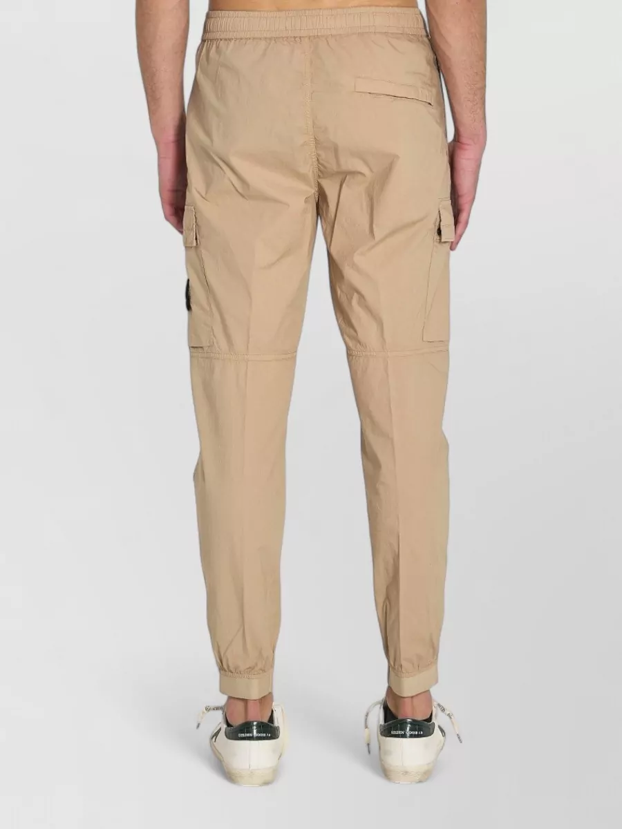 Stone Island Tapered Cotton Cargo Pants Regular Fit