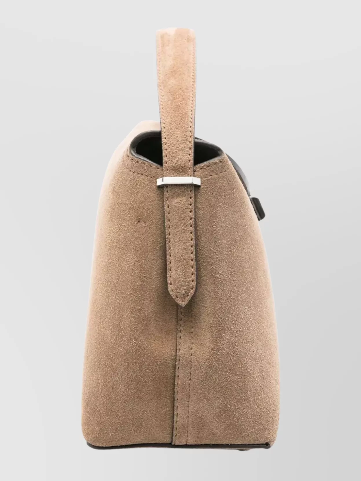 Totême Suede Cross-Body Bag Top Handle