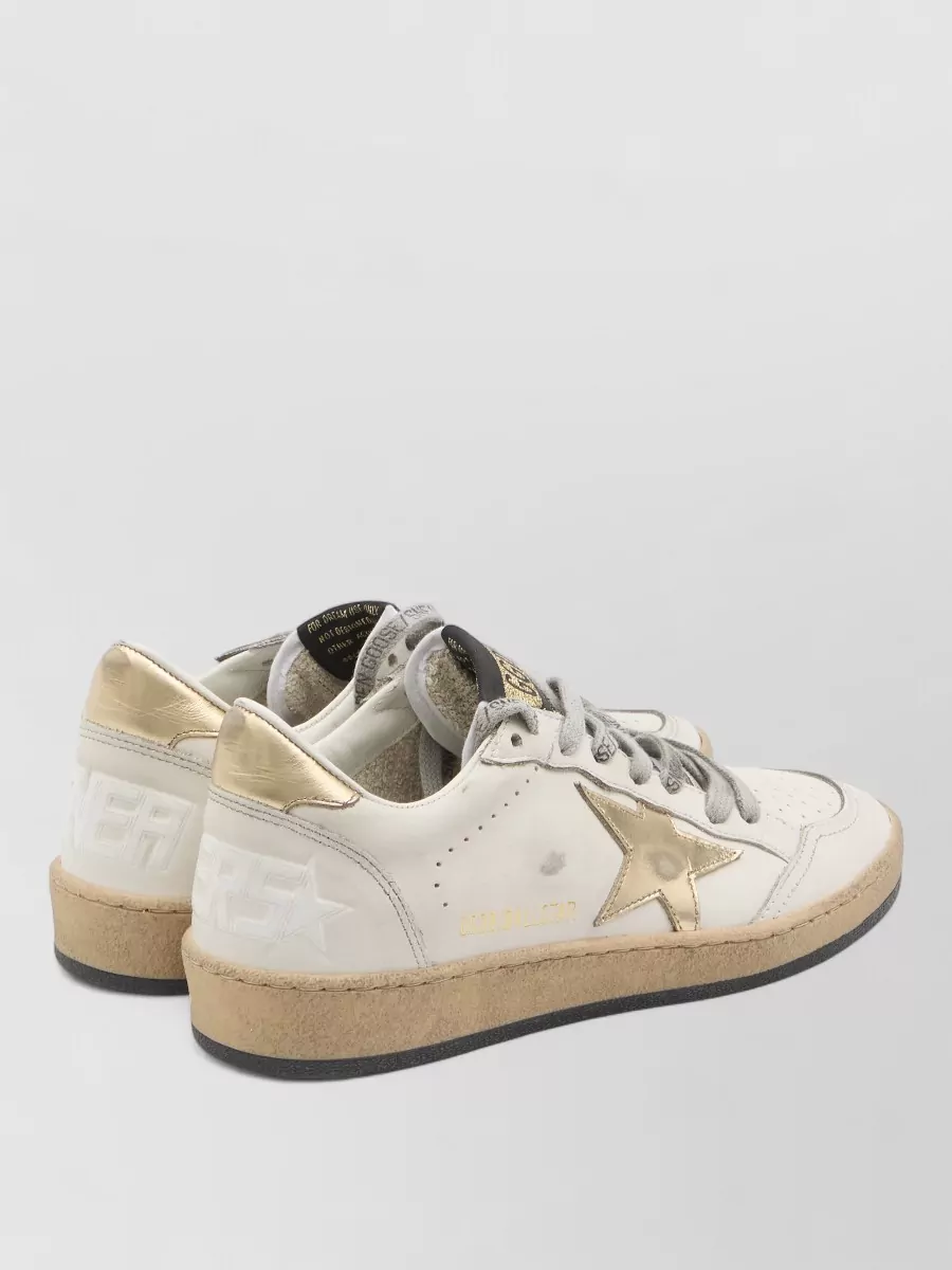Golden Goose Ball Star Low Sneakers Leather Emblem