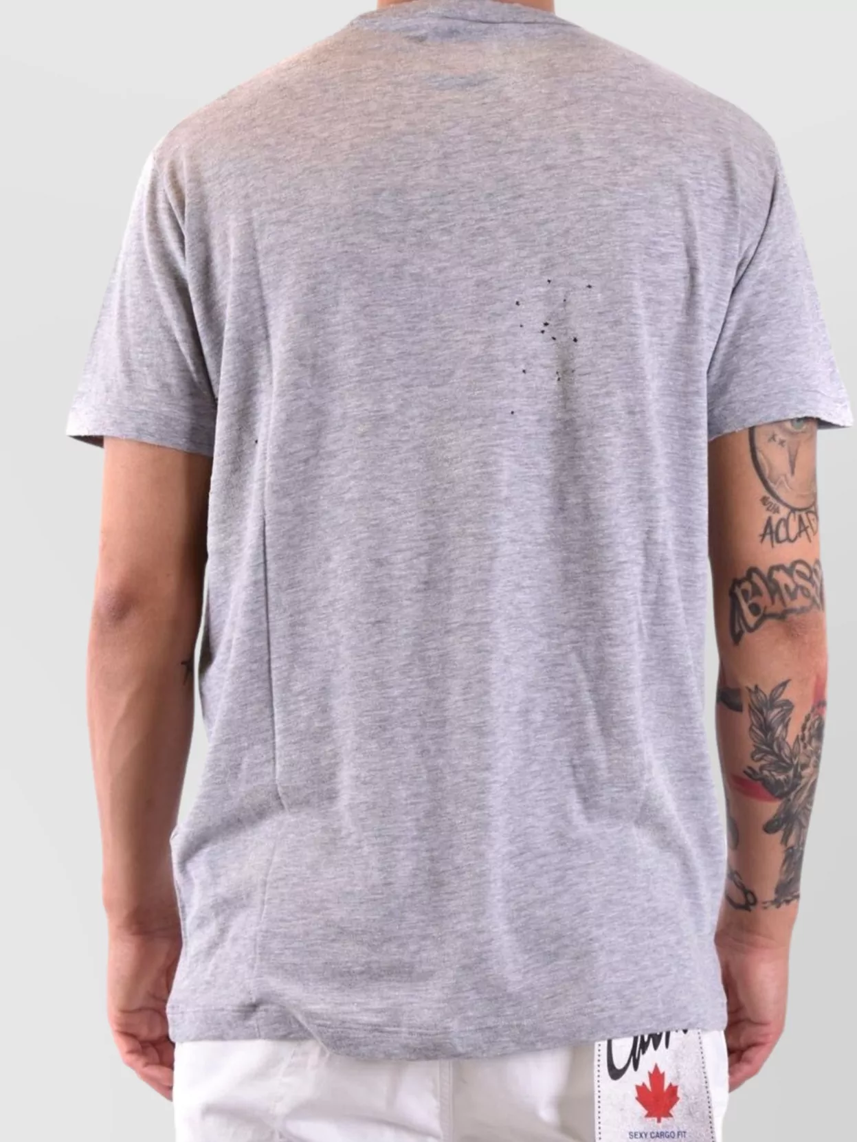 Dsquared2 Crew Neck Graphic Print T-Shirt With Short Sleeves