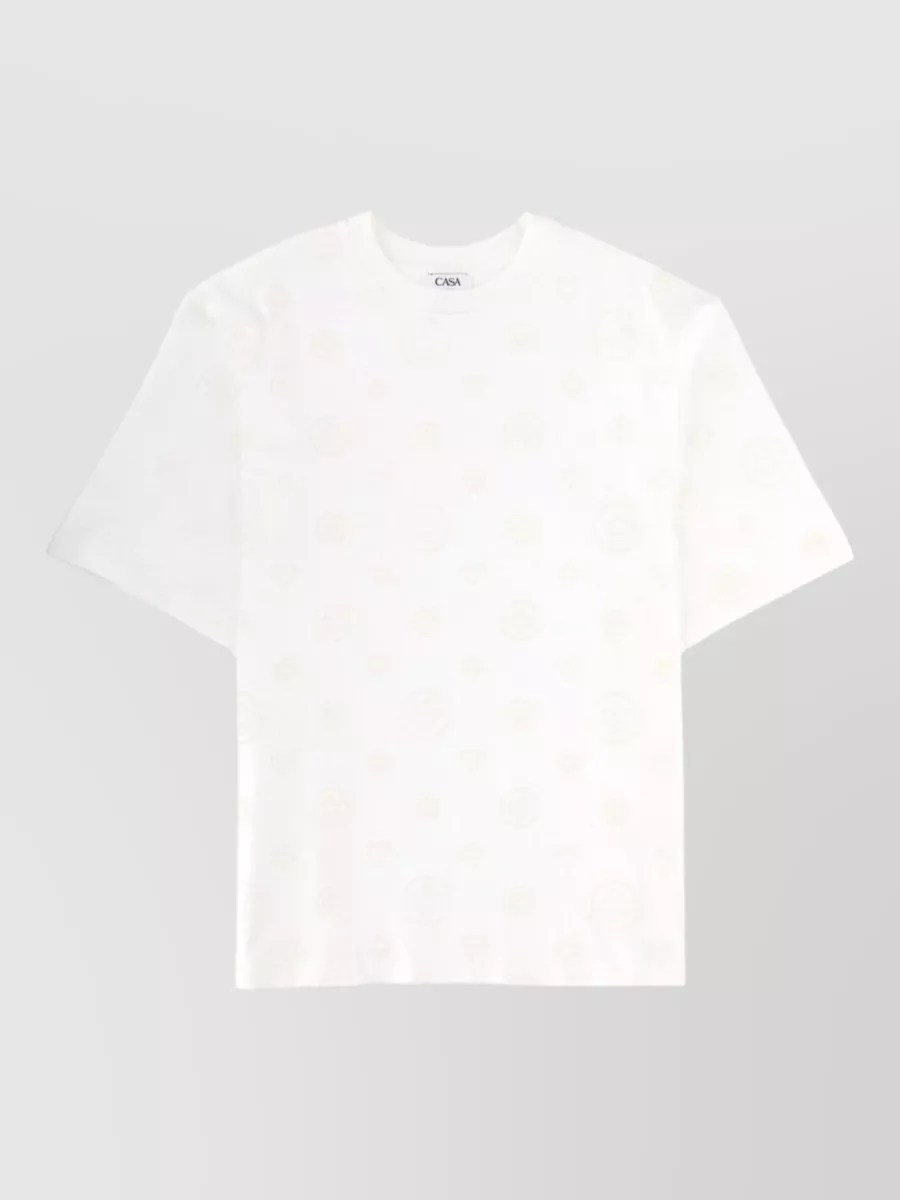 Casablanca oversized cotton t-shirt