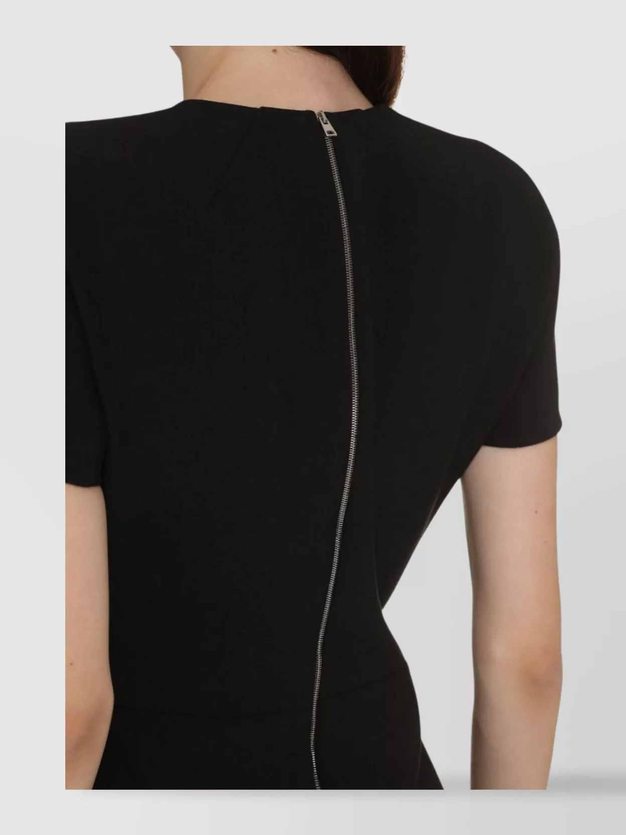 Victoria Beckham Fitted Knee-Length T-Shirt Dress