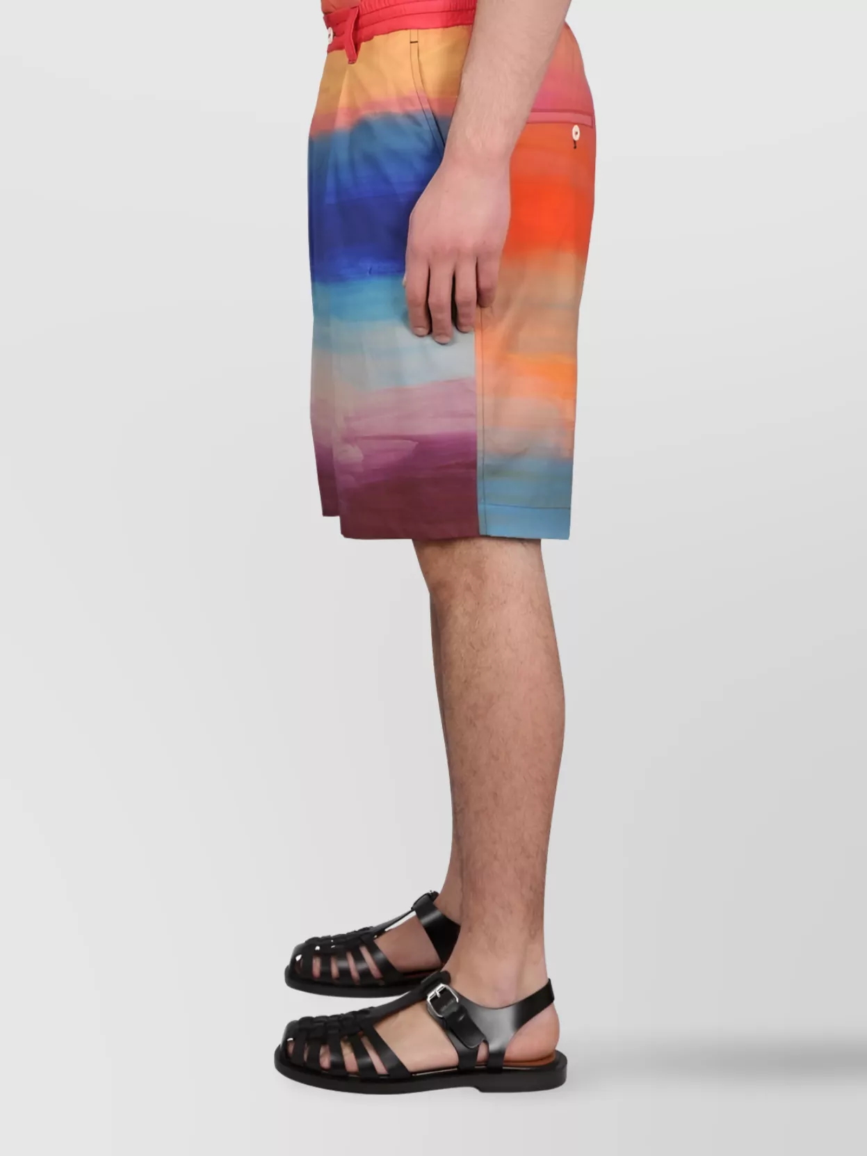 Shop Marni Bermuda Shorts With Back And Side Pockets