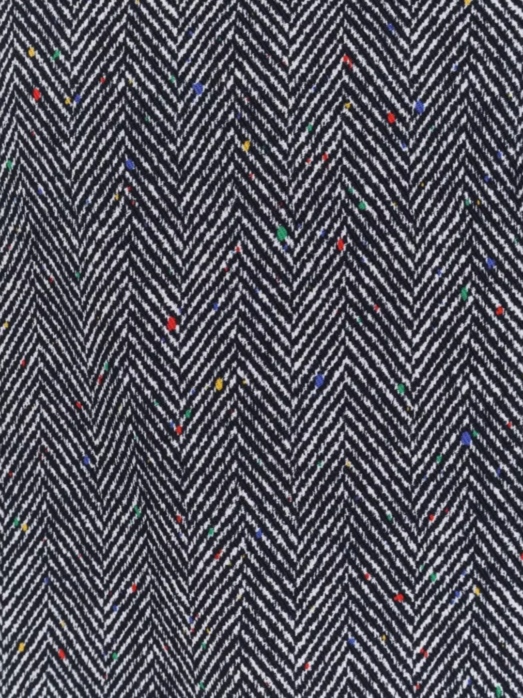 Givenchy Cotton Skirt With Herringbone And Chevron