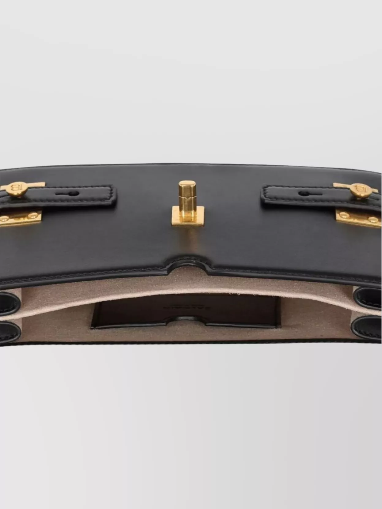 Balmain Buzz 24 Bag With Engraved Metal Detail