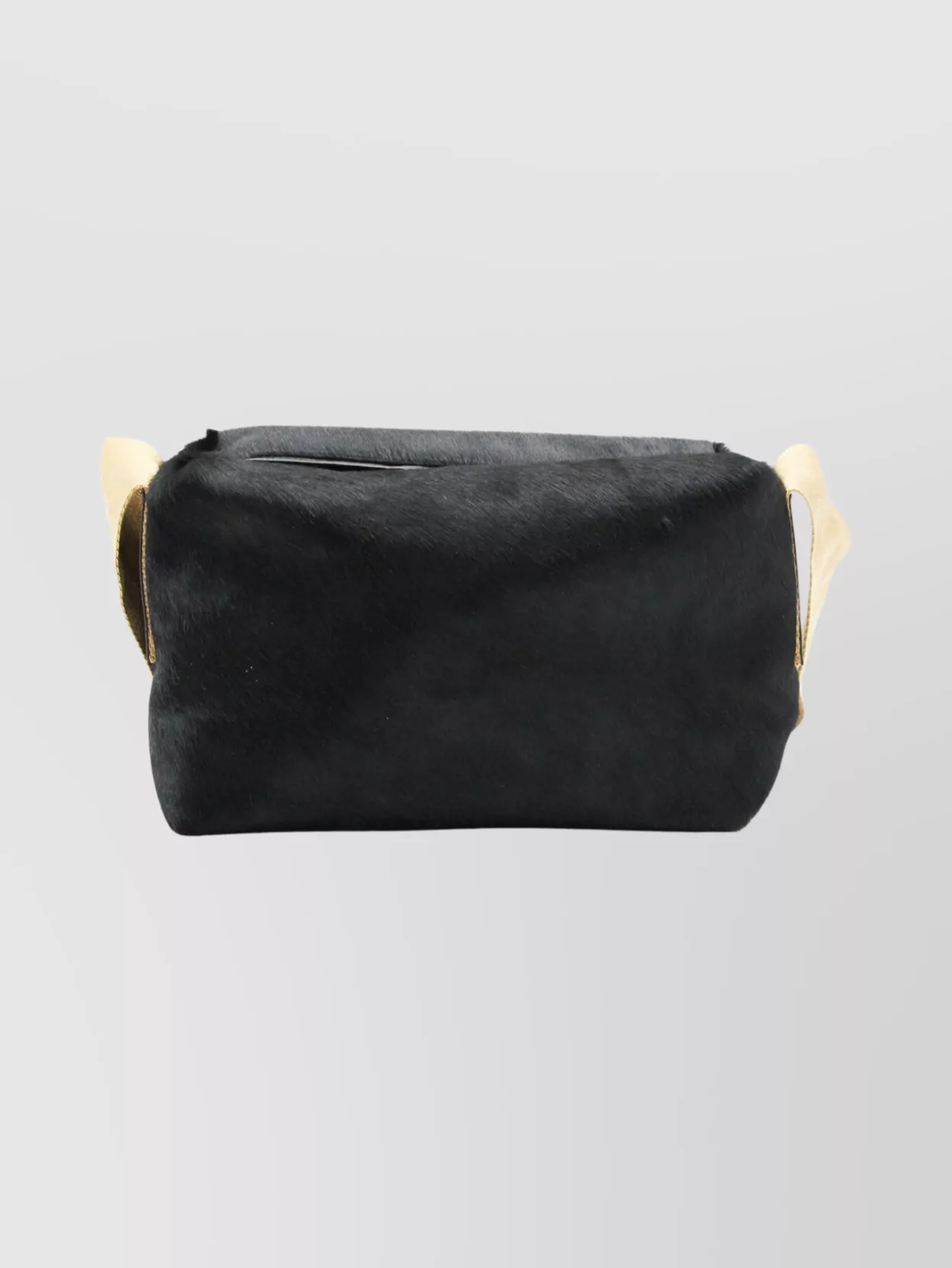 Uma Wang Rectangular Shoulder Bag Adjustable Strap In Black