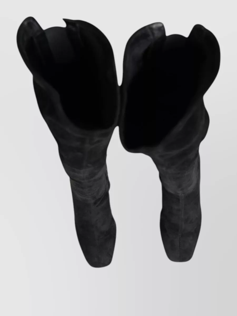 Dolce&Gabbana Suede Leather Knee-High Boots
