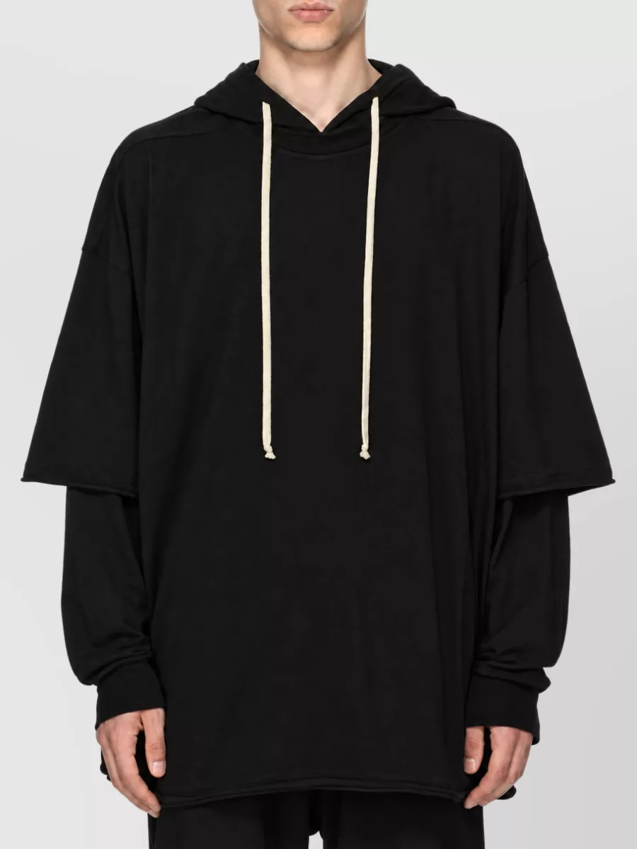Rick Owens cotton hoodie