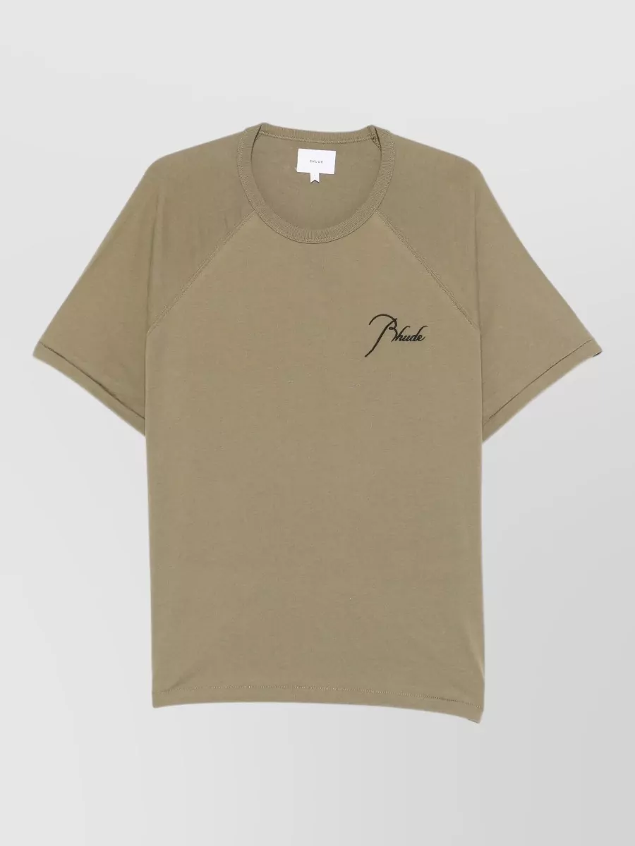 Rhude Raglan Cotton T-Shirt